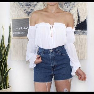 VTG Calvin Klein High Rise Mom Jean Shorts